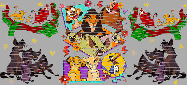 16oz Disney style-D-1603